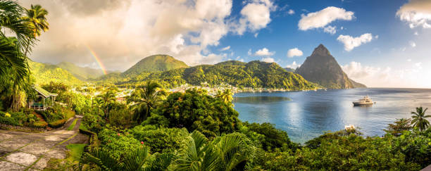 St Lucia is a wonderful romantic  location for weddings and honeymoons!