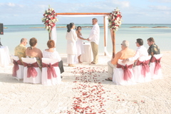 Imagine this setting for your beach wedding!