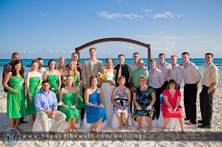 Imagine a beach wedding like this!