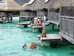 We had enough over water bungalows all over the property