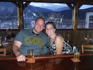 Gina and Brett St John on an ALASKAN cruise!