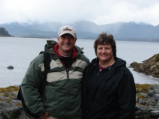 Kerry and Jeff Luecht in Alaska!