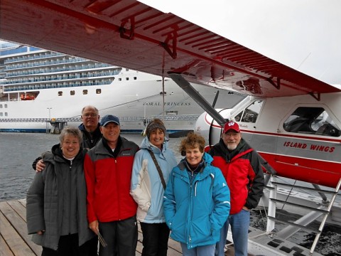Alaska flights for this group