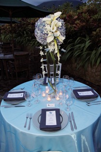 Table settings will be YOUR colors!