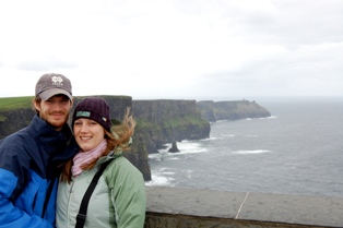 Margaret and Justin Rooney Honeymoon in Ireland