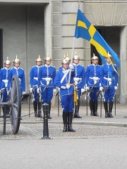 Sweden changing of the guards