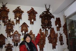 The Black Forest and all these amazing clocks!