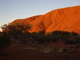 Beautiful shot in Australia Outback.