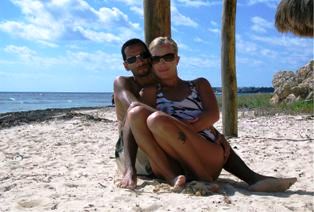Chris and Erica Ramirez at the Excellence Riviera Maya