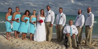 Katie and Jay's wedding at the Iberostar Lindo