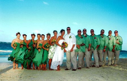 An amazing wedding group in Punta Cana!