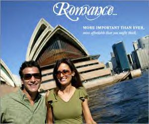 Find the romantic spots  to explore Australia