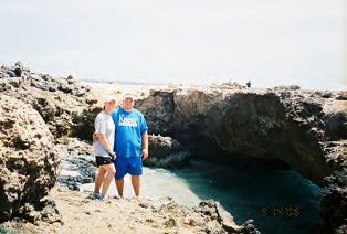 Kim and Todd Schaefgen in Aruba