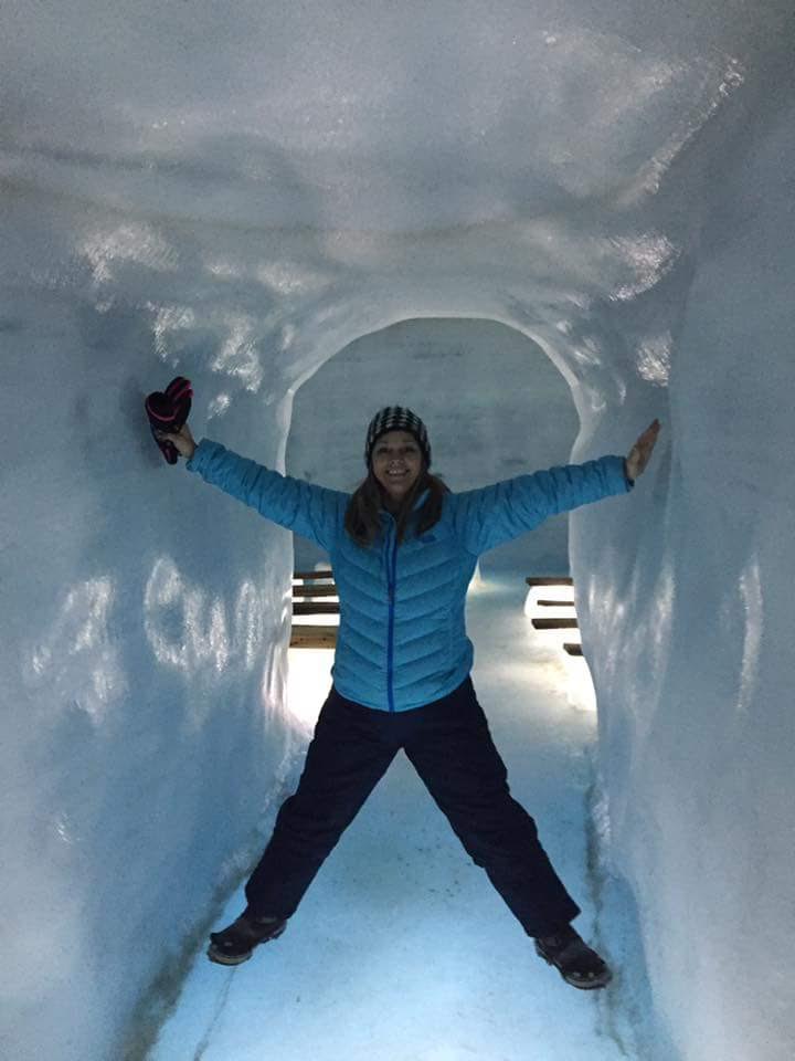 Lisa Conley in Iceland