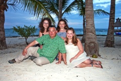 Marla, Todd, Myah and Corah Buth Family at Dreams